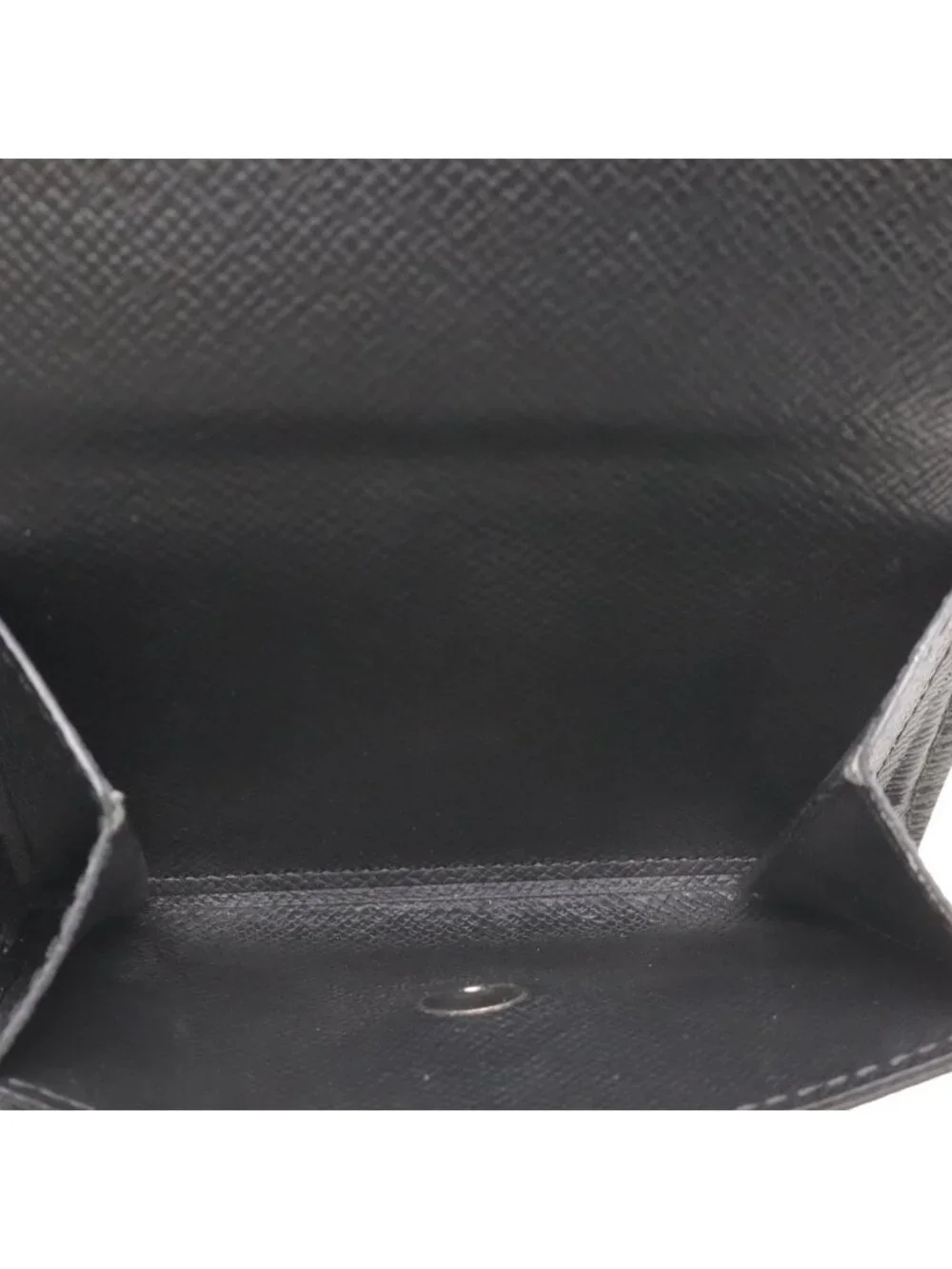 Louis Vuitton Taiga Portefeuille Marco NM Bifold Wallet Leather Noir Black